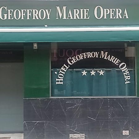 Hotel Geoffroy Marie Opera Paris Exterior photo