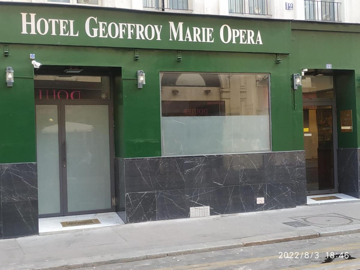 Hotel Geoffroy Marie Opera Paris Exterior photo
